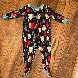 12M fleece pajama footies fleece